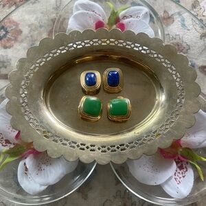 Christian Dior & Nina Ricci Vintage Earrings Bundle